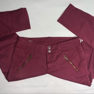 American Eagle Red Jeans